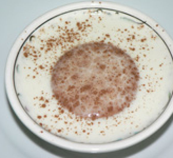 Natillas de leche de soja con Thermomix® 