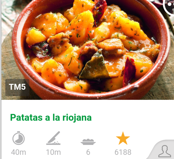 Patatas a la Riojana, receta tradicional.