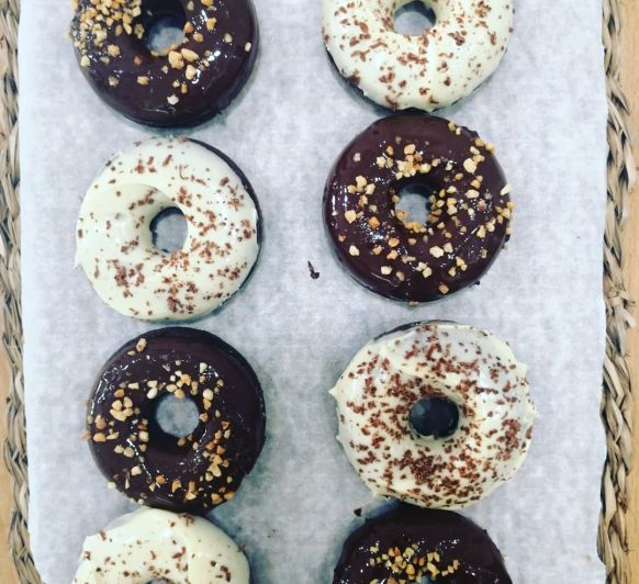 DONUTS DE CHOCOLATE CON Thermomix® 