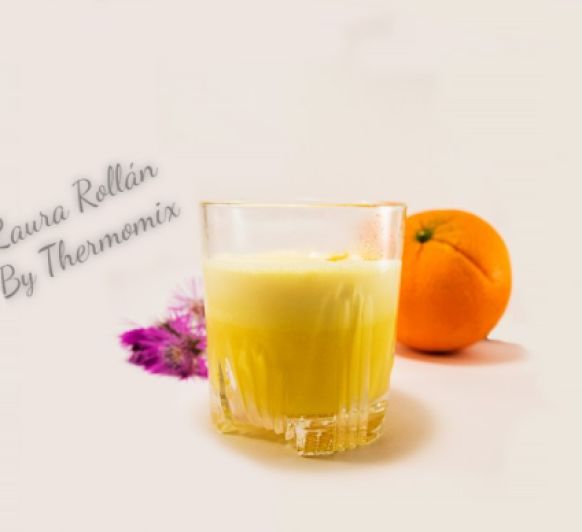 Crema helada de naranja con Thermomix® 
