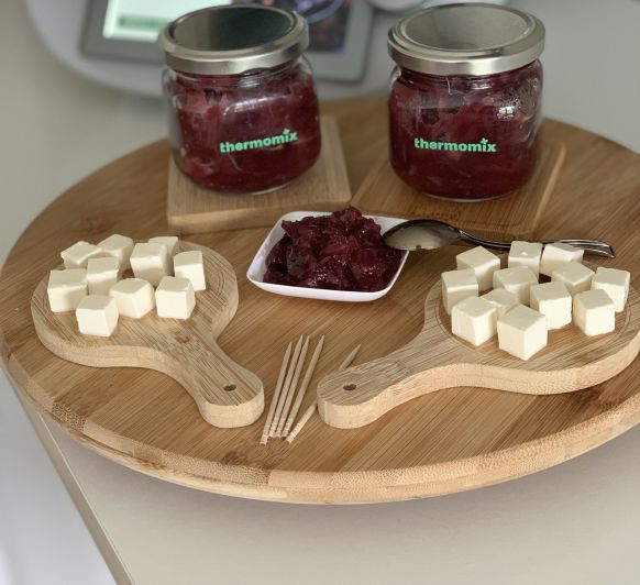 Mermelada de cebolla roja con whisky