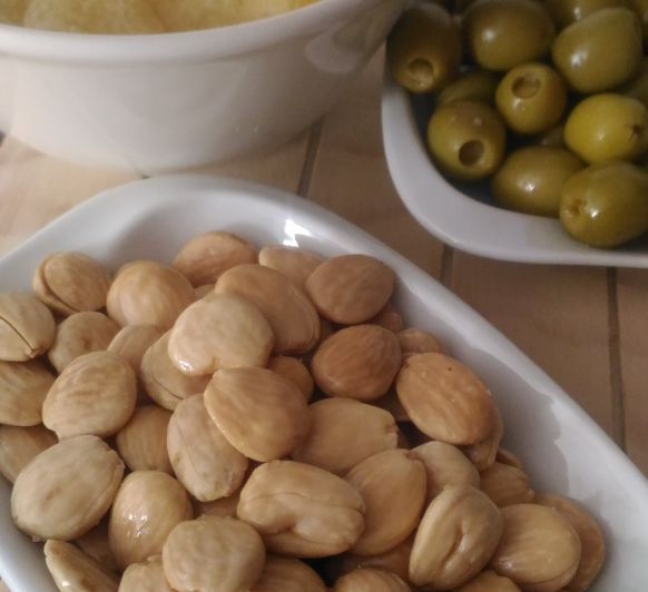 Almendras fritas con TM6