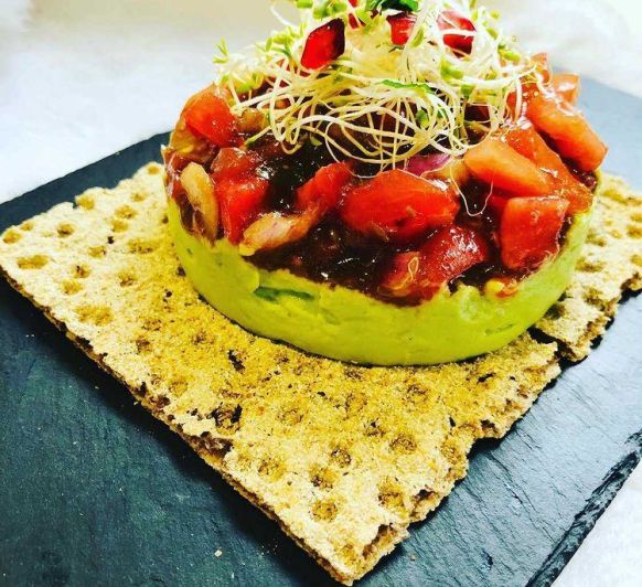 TARTAR VEGANO NAVIDEÑO