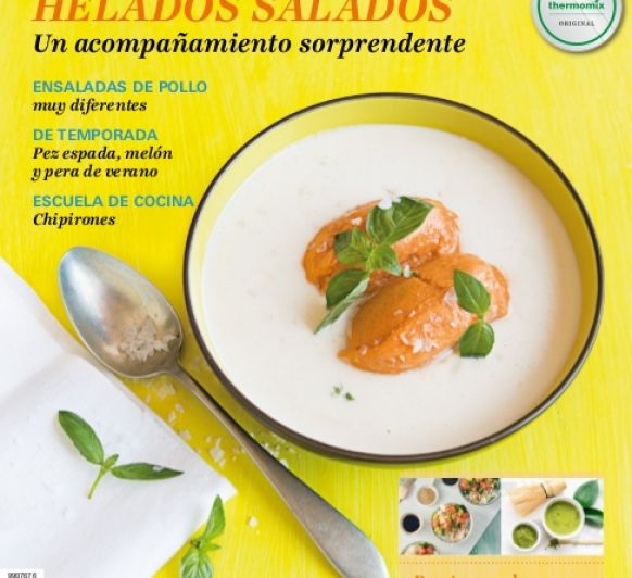Revista Thermomix® Julio, Helados Salados.