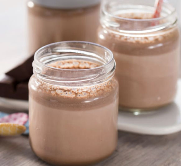 Yogur natural de chocolate en varoma