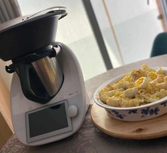 COLIFLOR CON BECHAMEL -Thermomix® -MAJADAHONDA