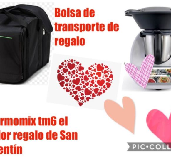 San Valentín, con bolsa de transporte de regalo