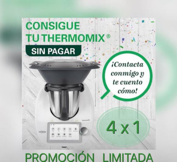 Quieres un Thermomix® sin tener que pagarlo (Badajoz y Mérida)