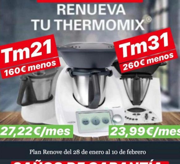 PLAN RENOVE DE Thermomix® 31 Y 21