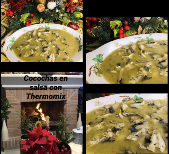 Cocochas en Salsa con Thermomix