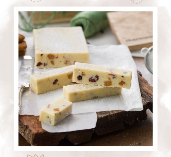 Turrón Cheesecake de chocolate blanco en Thermomix® 