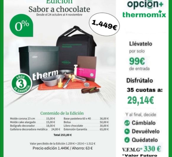 Edición Sabor a Chocolate 0% Intereses!!!