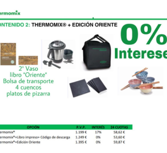Thermomix® Oriente 0%