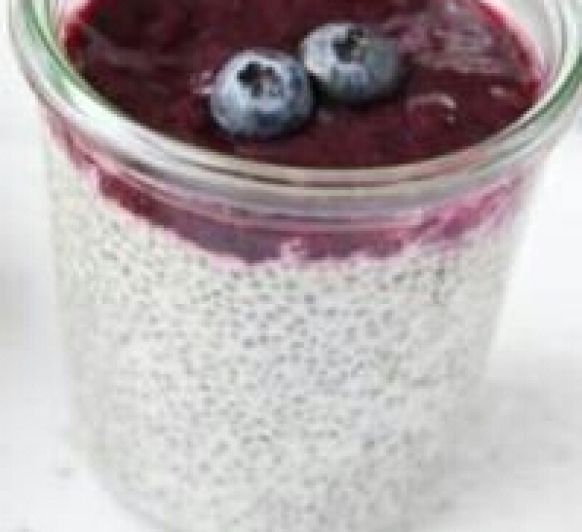 Pudin de semillas de chia