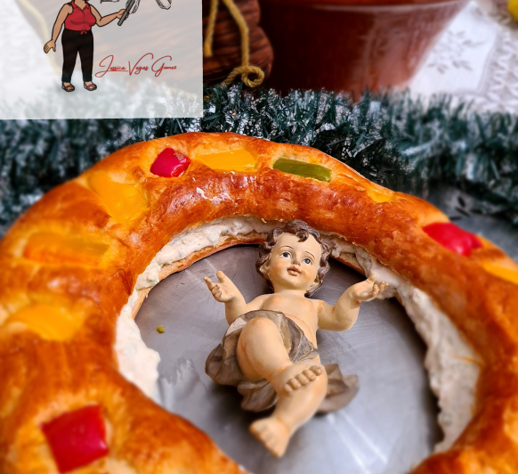 Roscón de Reyes Salado
