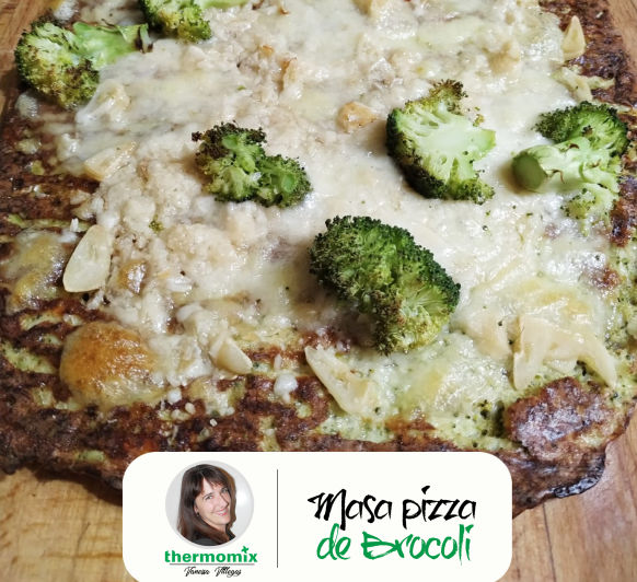 Receta Thermomix® - Masa pizza de Brócoli