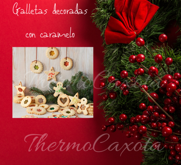 DIA 2 - Galletas decoradas con caramelos con Thermomix® 