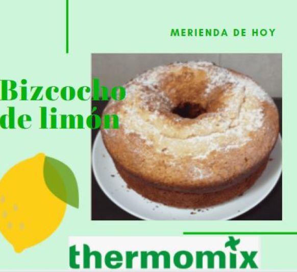 Bizcocho de limón con Thermomix® 