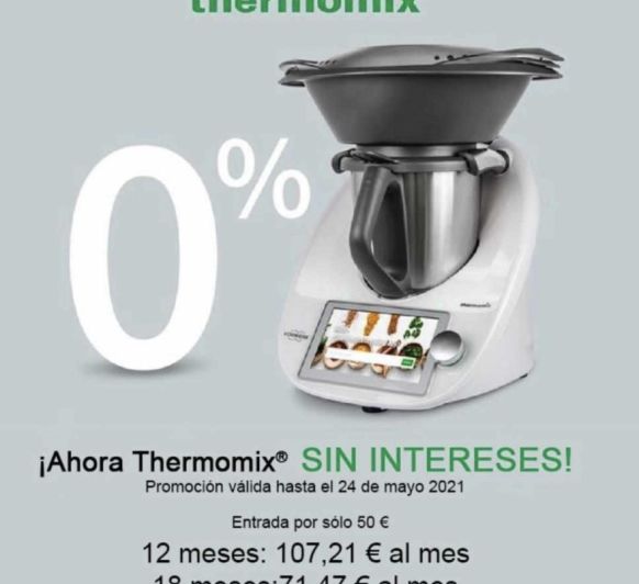 COMPRA Thermomix® TM6- 0% A TU MEDIDA!!