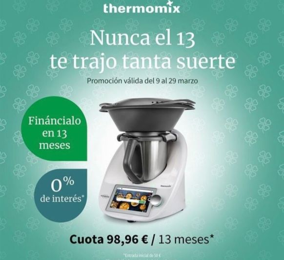 COMPRA Thermomix® SIN INTERESES!!!