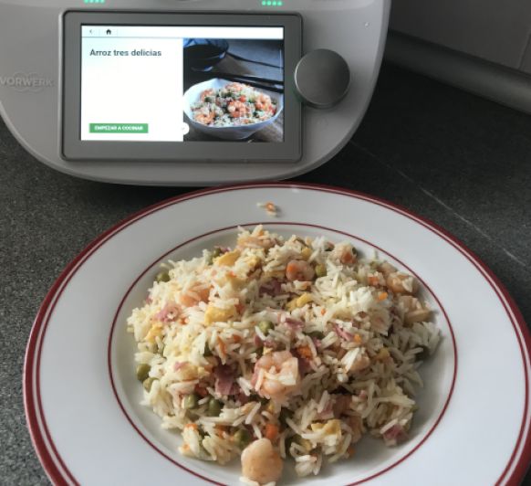 Arroz tres delicias
