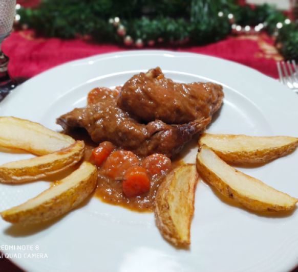 Faisán Estofado(manjar de reyes)