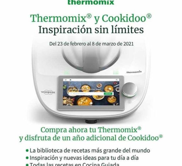 Thermomix® + un año de Cookidoo