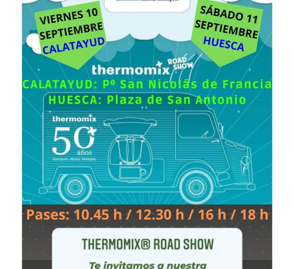 Thermomix® ROADSHOW en Aragón