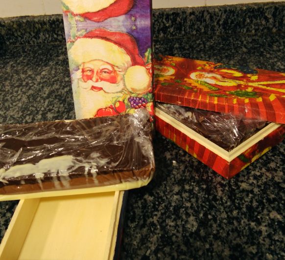 TURRÓN TRES CHOCOLATES.