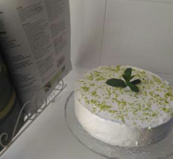 ¡Tarta de mojito!