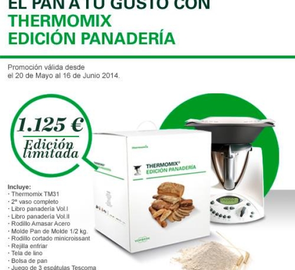 promocion edicion panaderia de Thermomix® 
