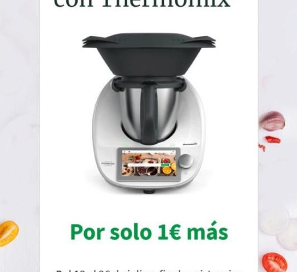 1 € más por Elegir Verano thermomix