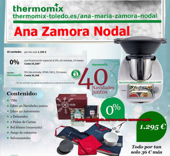 Thermomix® sin intereses para Navidad y Black Friday