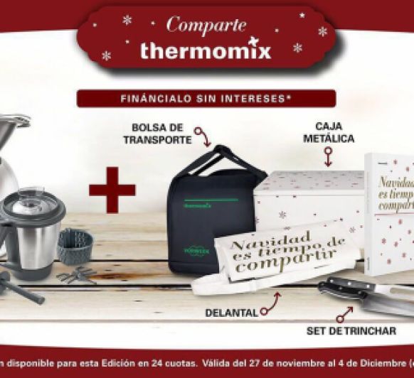 Thermomix® EDICION NAVIDAD 2017 (EXISTENCIAS LIMITADAS)