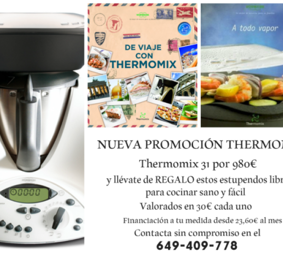 Nueva Promoción Thermomix® A todo Vapor y De Viaje con Thermomix® 