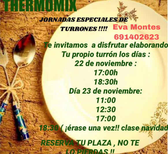 DO AND CARRY : Taller de turrones Thermomix® 