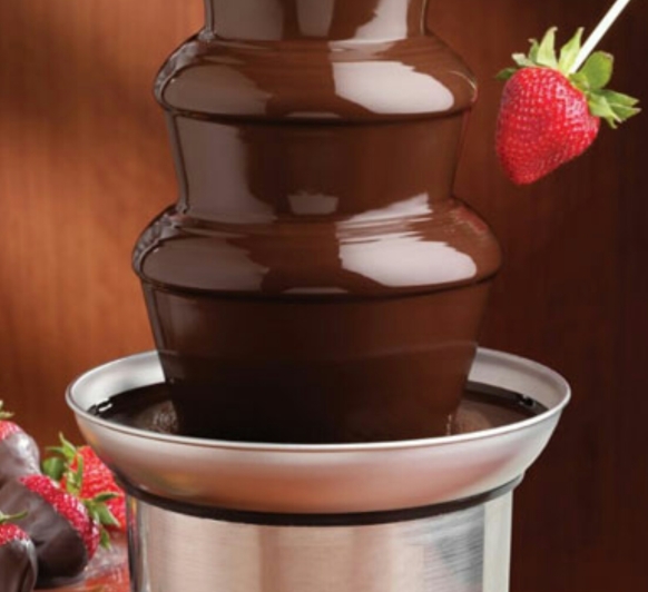 Cómo preparar el Chocolate de la fuente de chocolate con Thermomix® .