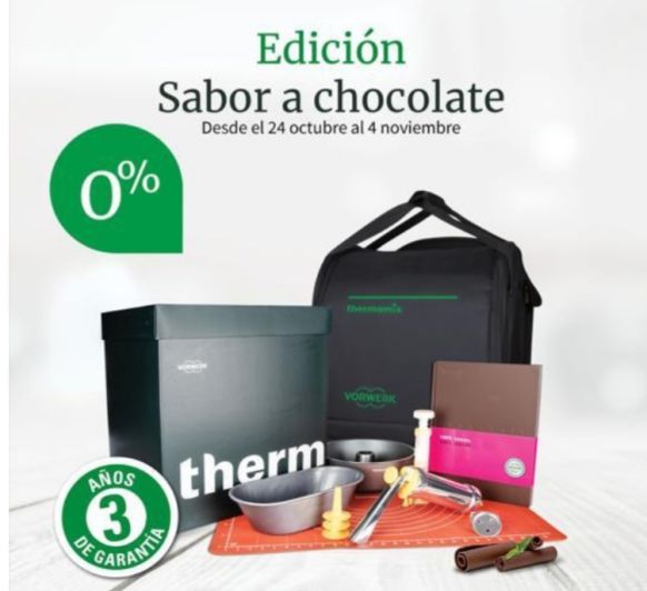 Thermomix® TM6 EDICIÓN CHOCOLATE. SIN INTERESES 0%