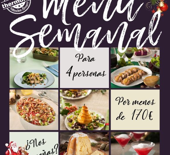MENÚ SEMANAL CON Thermomix® EN MÉNDEZ ÁLVARO
