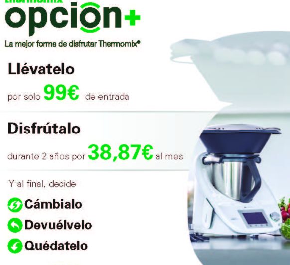 OPCIÓN+ !! LA MEJOR FORMA DE DISFRUTAR Thermomix® 
