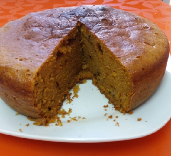 Bizcocho de zanahoria (Carrot cake)