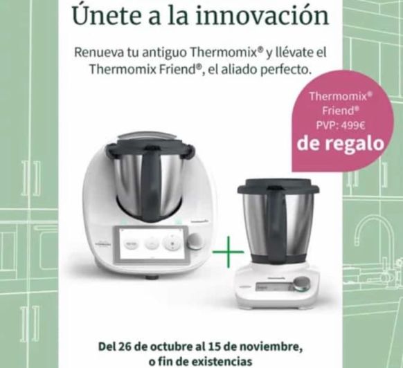 Thermomix® ️ TM6 + REGALAZO VALORADO EN 500€