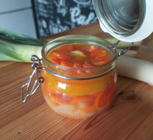 Un aperitivo muy original y ligero: Zanahorias agridulces en Thermomix® 