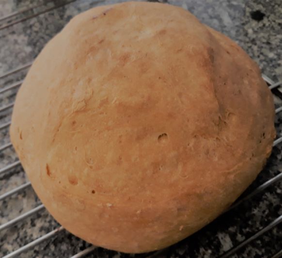 ¡Disfruta del pan casero con esta receta de hogaza rústica!