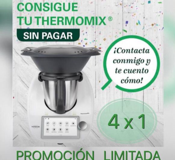CONSIGUE TU Thermomix® 4x1