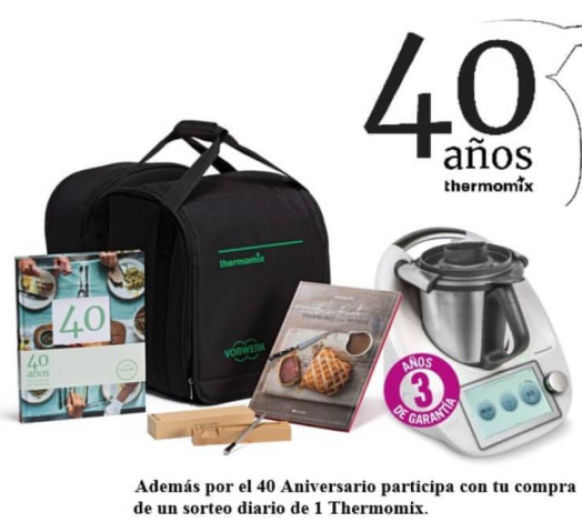 Sorteo especial 40 Aniversario de Thermomix® en España