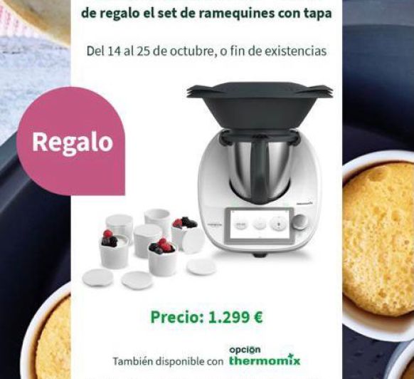 Thermomix te regala 6 ramequines