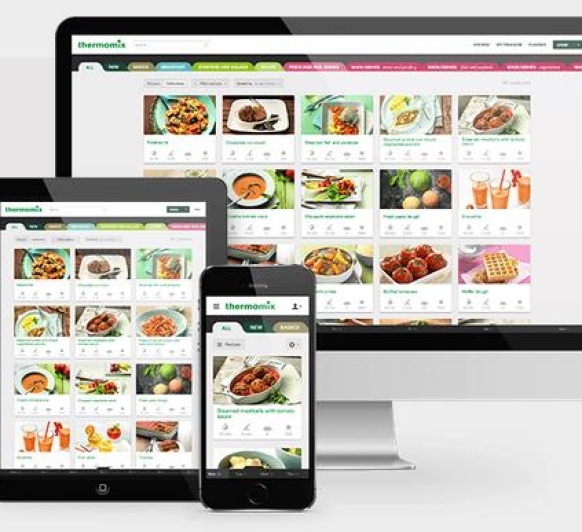 En www.cookidoo.es podrás planificar tu menú y recibir los ingredientes necesarios por e-mail.