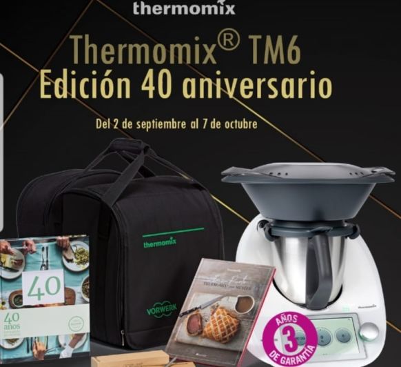 Thermomix® CON 3 AÑOS DE GARANTÍA: PROMOCIÓN 40 ANIVERSARIO