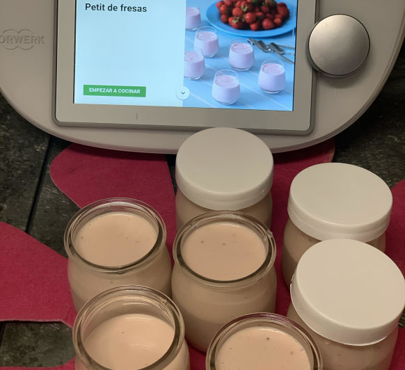 Petit con fresa naturales